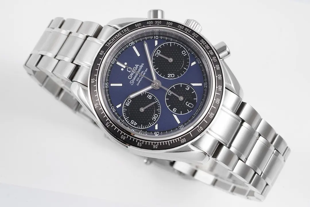 SoftTouch V6 Factory OMEGA Speedmaster 326.32.40.50.06.001 Blue Steel VSF Watch 699